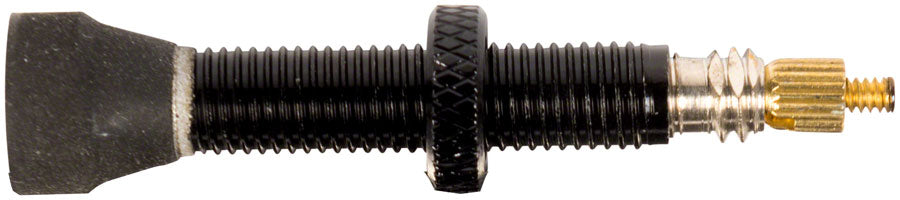 Stan's Alloy Valve Stems - 35mm, Pair, Black