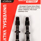 Stan's Alloy Valve Stems - 35mm, Pair, Black
