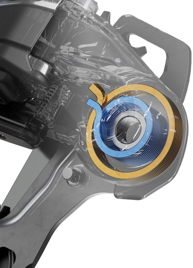 Shimano XTR RD-M9250-SGS Di2 Wireless Rear Derailleur - 12-Speed, Long Cage, Shadow ES, Black/Gray