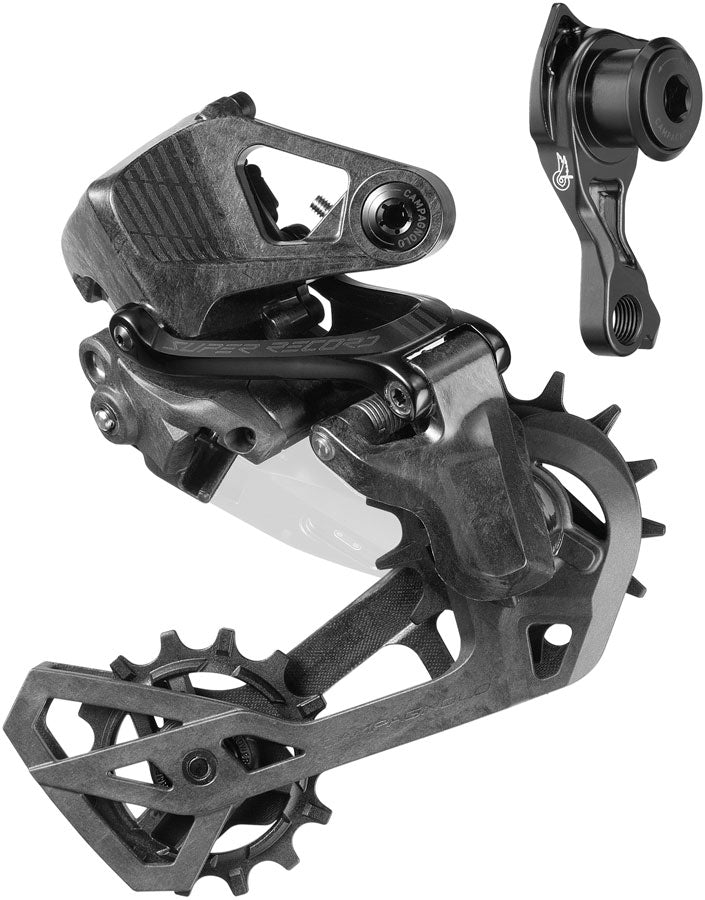 Campagnolo Super Record 13 WRL Road Rear Derailleur - 13-Speed, Wireless, Medium Cage, Direct Mount UDH, Black