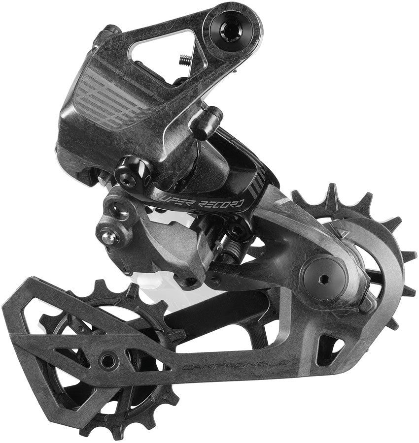 Campagnolo Super Record 13 WRL All Road Rear Derailleur - 13-Speed, Wireless, Medium Cage, Standard Mount, w/o Battery, Clutched, Black