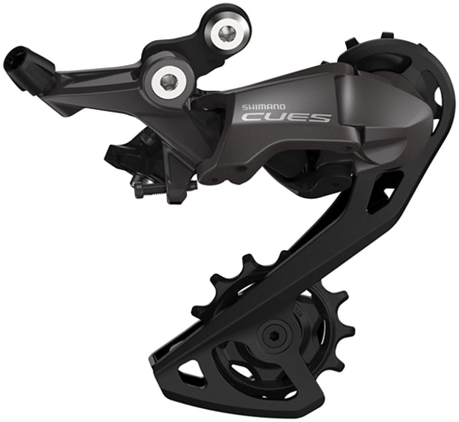 Shimano CUES RD-U6040 Rear Derailleur - 11-Speed, Shadow RD Design, Top Normal, Direct Attach, Long Cage, Black