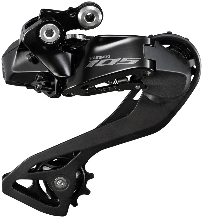 Shimano 105 RD-R7150E Di2 Rear Derailleur - 12-Speed, For 2x12 Speed, Direct Mount, Black