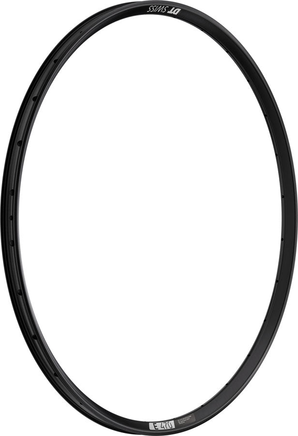 DT Swiss E 470 Rim - 29", Disc, Black, 24H