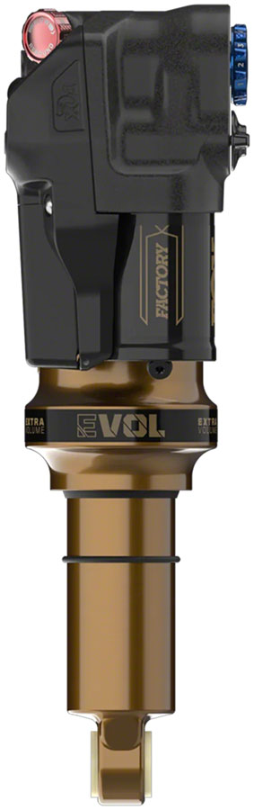 FOX FLOAT X Live Valve Neo Factory Rear Shock - Trunnion Metric, 205 x 60 mm, 0.2 Spacer, Live Valve, EVOL LV, Kashima Coat