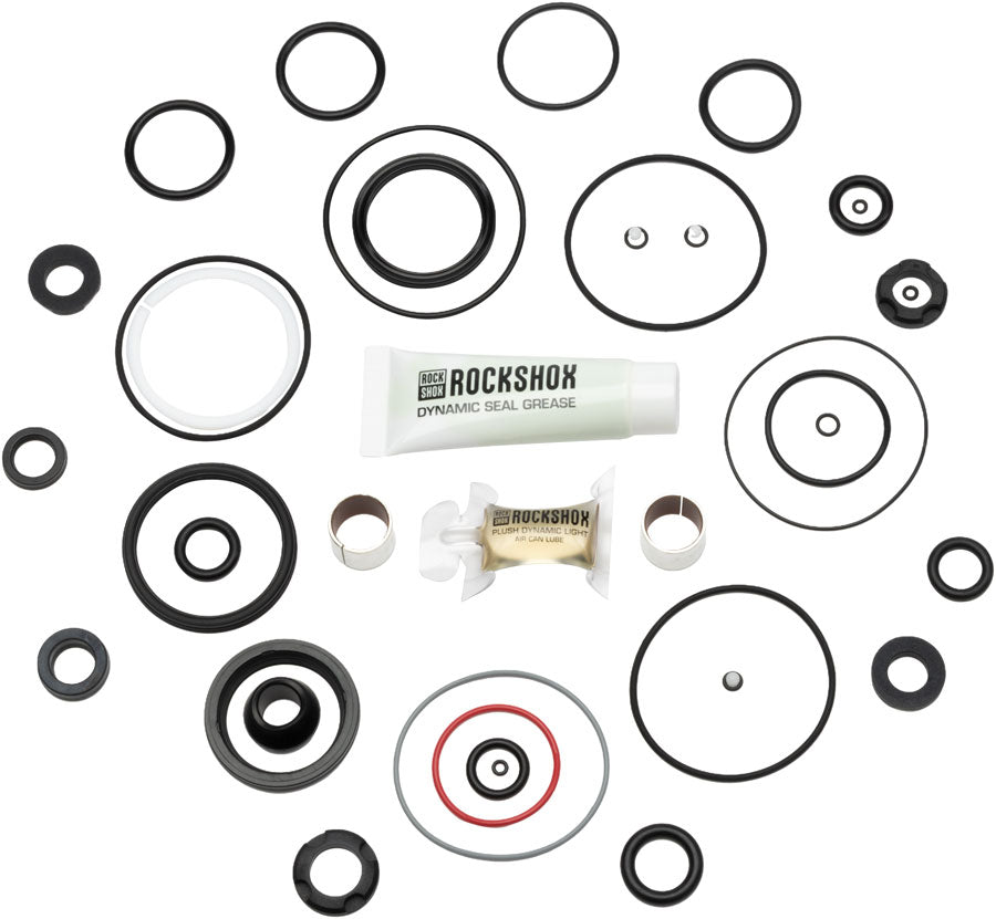 RockShox Rear Shock Service Kit - 200 Hour/1 Year, Nude/Bold (2022+), ThruShaft (2021-2024), Deluxe/Super Deluxe (2023+) Generation-C