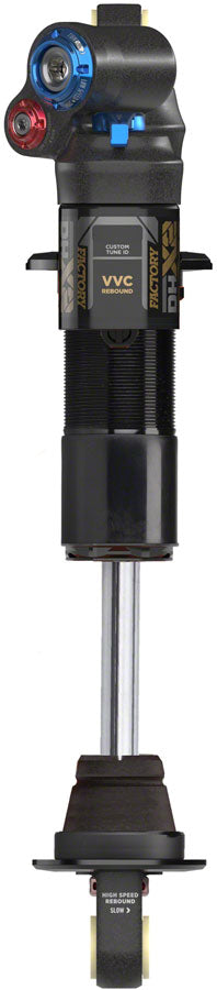 FOX DHX2 Factory Rear Shock - Standard, 8.5 x 2.5", 2-Position Lever, Hard Chromoly Damper Shaft