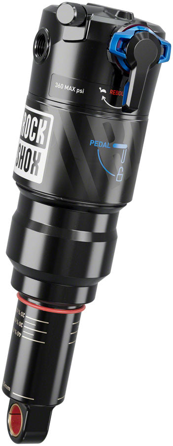 RockShox Deluxe Ultimate RCT Rear Shock - 205 x 62.5mm, Linear XL, 4 Neg/0 Pos Tokens, Reb 55 / Comp 30, Lock Out 4, Trunnion/Std, C2