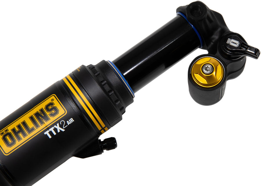 ohlins-ttx2-air-m-2-rear-shock-metric-205mm-x-65mm-twin-tube-damping-technology-adjustable-volume-air-spring-trunnion-black
