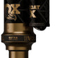 FOX FLOAT X Factory Rear Shock - Metric, 190 x 45 mm, EVOL LV, 0.6 ci Spacer, 2-Position Lever, Kashima Coat
