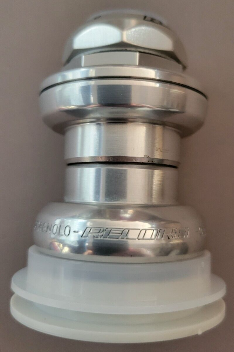 Campagnolo 1" Record Threaded Bicycle Headset HS7-RE New Stock - Silver