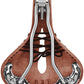 Brooks B17 Carved Saddle - Steel, Antique Brown