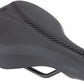MSW Youth Saddle - Memory Foam, Steel, Black