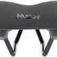 MSW Men's Saddle - Memory Foam, Soft Touch Cover, Steel, Black