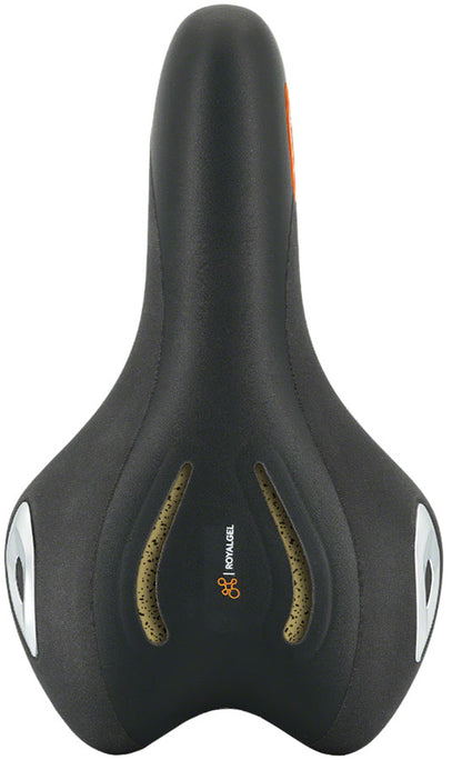 Selle Royal Lookin Stracciatella Saddle - Steel, Black, Athletic