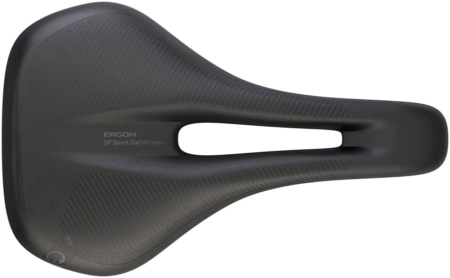 Ergon SF Sport Gel Saddle - Chromoly, Black, Women's, Medium/Large