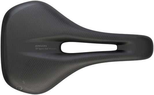 Ergon SF Sport Gel Saddle - Chromoly, Black, Women's, Medium/Large