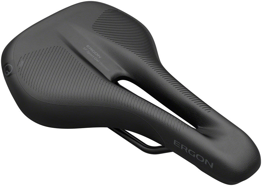 Ergon SF Sport Gel Saddle - Chromoly, Black, Women's, Small/Medium