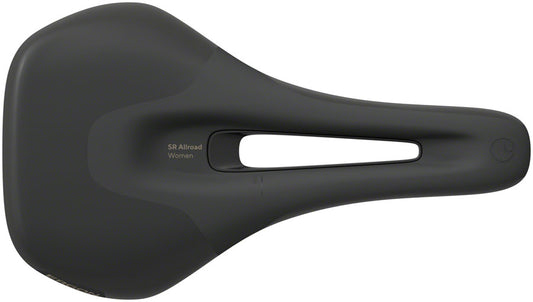 Ergon SR Allroad Saddle - Chromoly, Black, Women's, Small/Medium