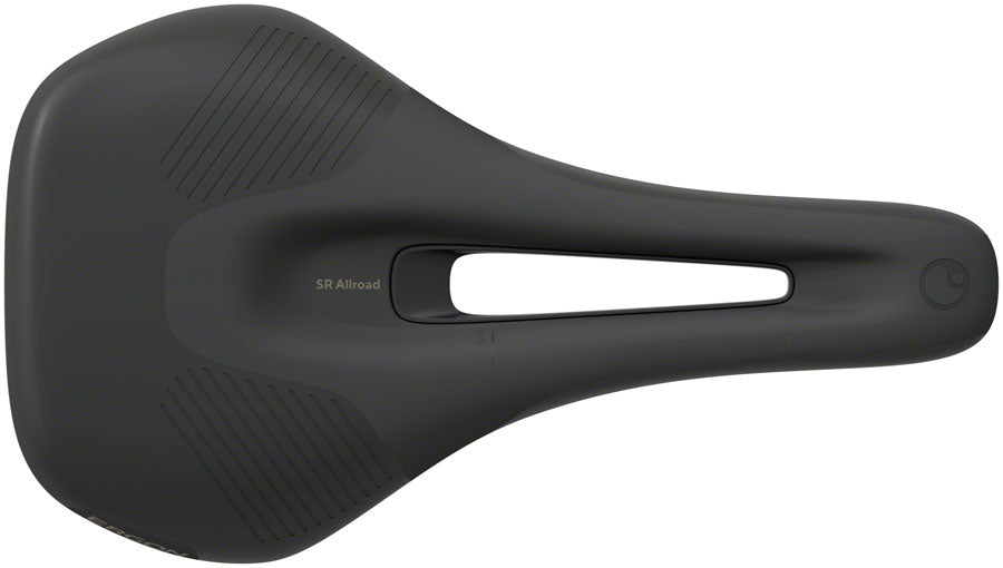 Ergon SR Allroad Comp Saddle - TiNox XP, Black, Women's, Small/Medium