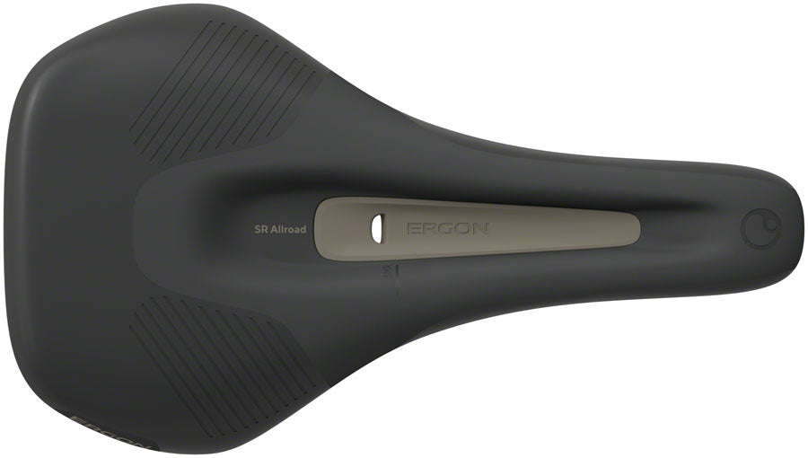 Ergon SR Allroad Comp Saddle - TiNox XP, Black, Women's, Small/Medium