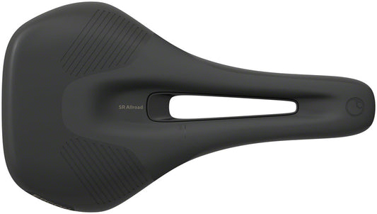 Ergon SR Allroad Comp Saddle - TiNox XP, Black, Women's, Medium/Large