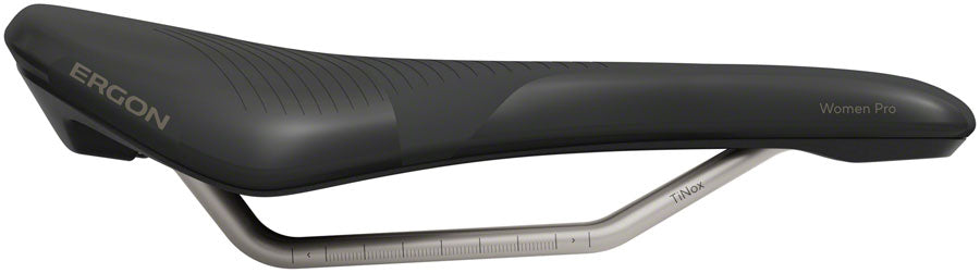 Ergon SR Allroad Pro Saddle - TiNox SL, Black, Women's, Medium/Large