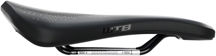WTB Rocket Saddle - Stainless, Black, Medium, Fusion Form