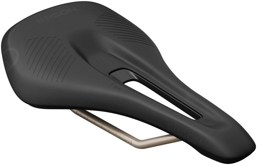 Ergon SRS Pro Saddle - TiNox SL, Black, Women's, Medium/Large
