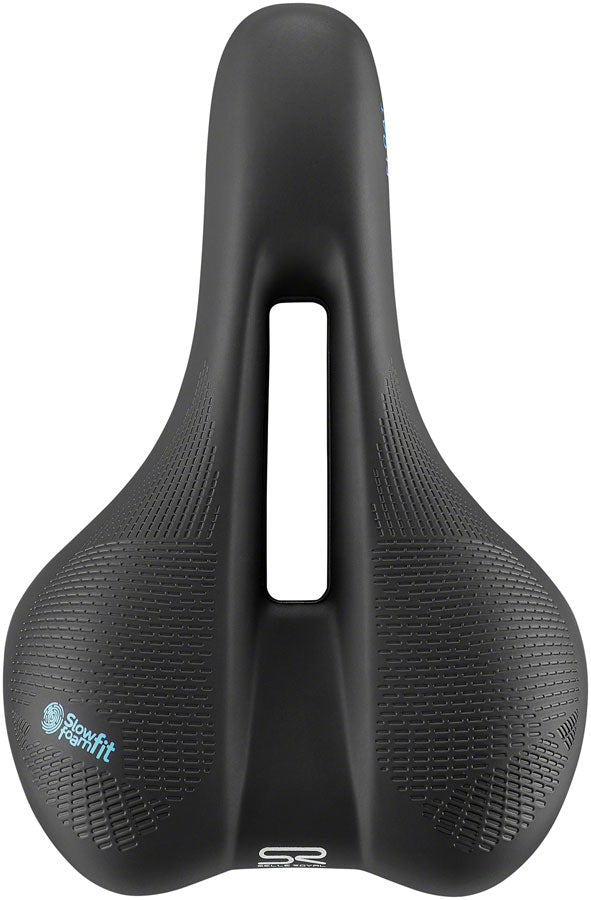 Selle Royal Float Saddle - Steel, Black, Moderate