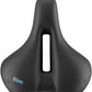 Selle Royal Float Saddle - Steel, Black, Relaxed