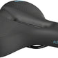 Selle Royal Float Saddle - Steel, Black, Relaxed