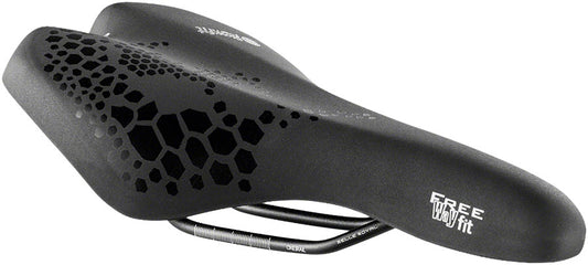 Selle Royal Freeway Fit Saddle - Steel, Black, Athletic