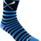 Park Tool SOX-6 Cycling Socks - Black/Blue, Small/Medium