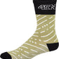 45NRTH Snow Band Midweight Wool Sock - Sage/Rosin, Small