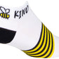 SockGuy Classic Bee Kind Socks - 1", Small/Medium