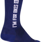 SockGuy SGX People For Bikes Socks - 7", Small/Medium