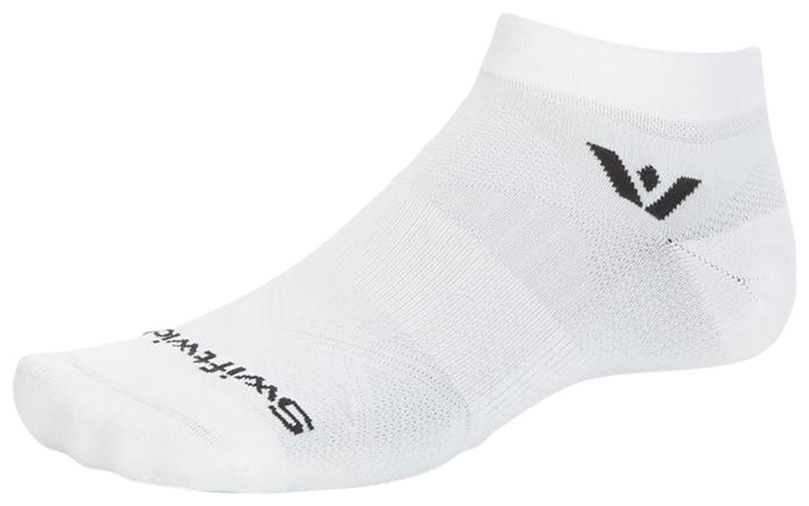 Swiftwick Aspire Ankle Socks - Circuit White, Small