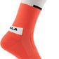SIDI Neo Socks - Coral Fluo/White, 20cm, Fits Sizes 35-39