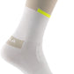 SIDI Neo Socks - White/Sand, 20cm, Fits Sizes 35-39