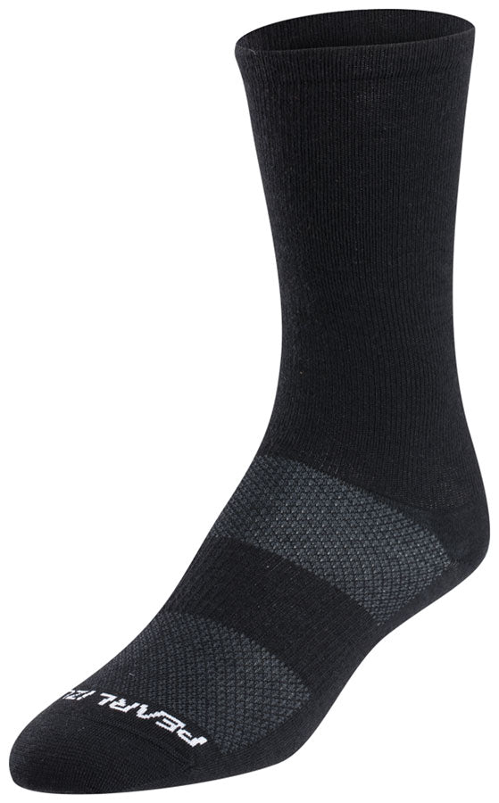 Pearl Izumi Merino Air 7inch Cycling Socks - X-Large, Black