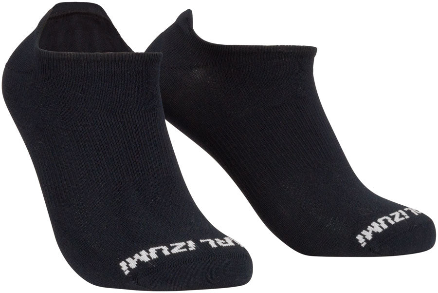 Pearl Izumi Transfer No Show Cycling Socks - Large, Black
