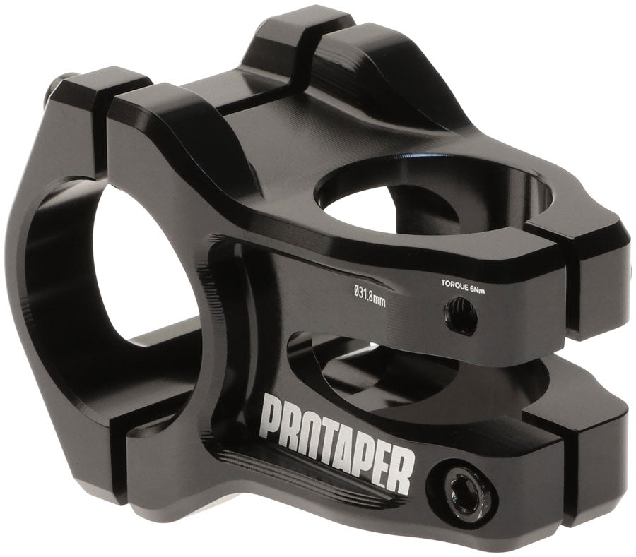 ProTaper Vice Trail Stem - 30mm, 31.8mm Clamp, +/-0, 1 1/8", Aluminum, Black