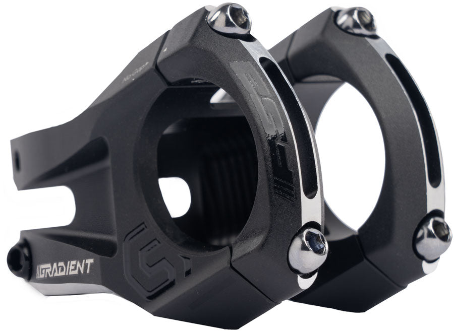 Full Speed Ahead Gradient Alloy Stem - 40mm, 31.8mm Clamp, +6, 1 1/8", Black