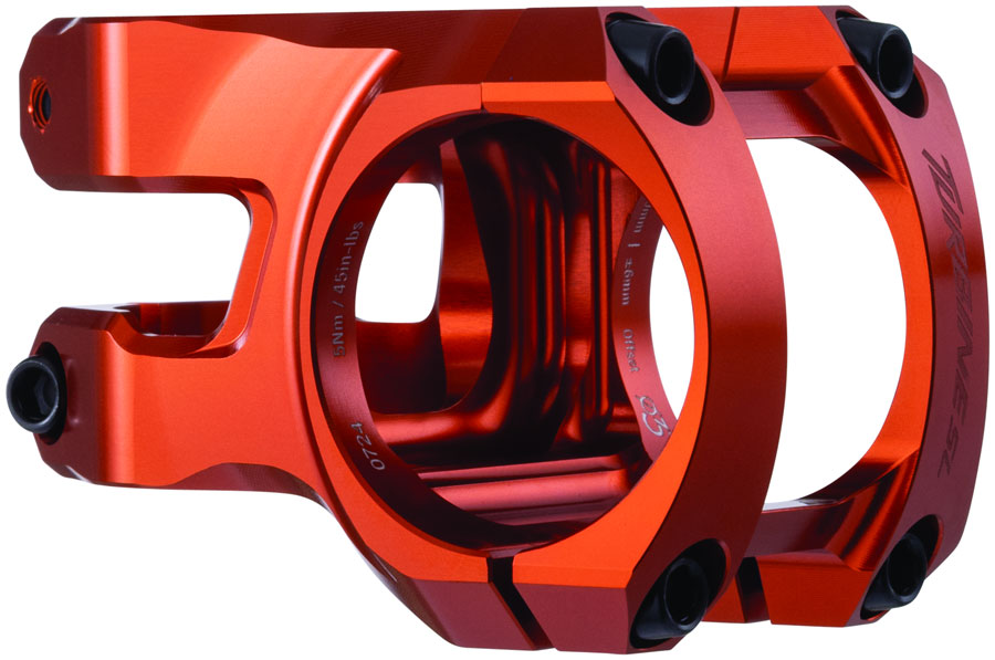 RaceFace Turbine SL Stem - 40mm, 35mm Clamp, +/-6, 1 1/8", Orange