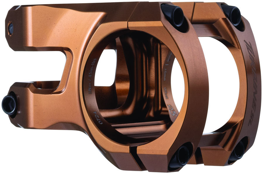 RaceFace Turbine SL Stem - 40mm, 35mm Clamp, +/-6, 1 1/8", Kashmoney Gold