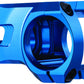 RaceFace Turbine SL Stem - 50mm, 35mm Clamp, +/-6, 1 1/8", Blue