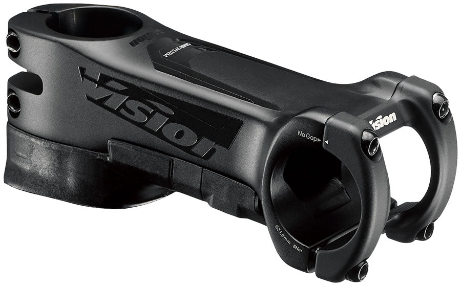 Vision NS SMR Stem - 90mm, 31.8mm Clamp, -6, 1 1/8", Alloy, Black