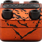 Stolen Slab BMX Stem - Top Load, Orange Splatter