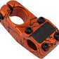 Stolen Slab BMX Stem - Top Load, Orange Splatter